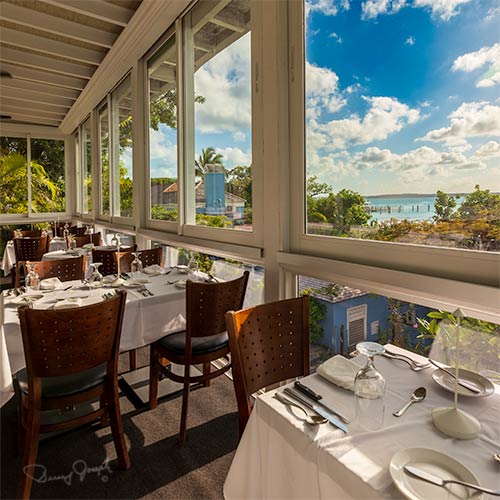 Rock House Restaurant on Harbour Island.